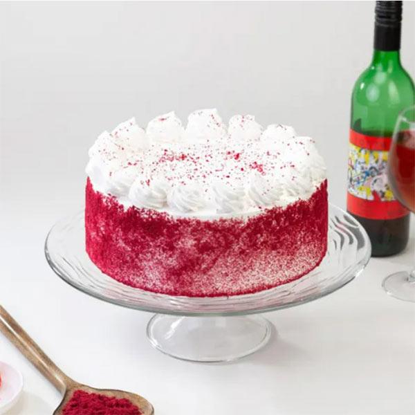 Red Velvet Bliss Delight Cake - 500 gm - Eggless | Creamingo