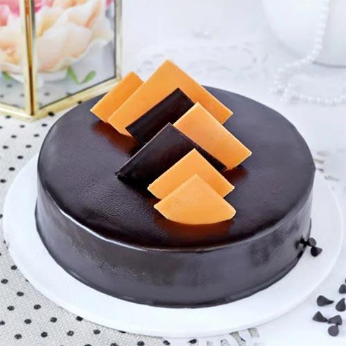 Eternal Love Chocolaty Cake - 500 gm - Eggless | Creamingo